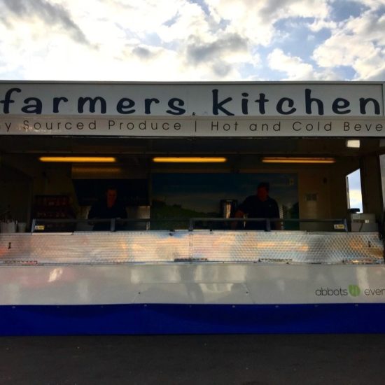 Farmers kitchen van