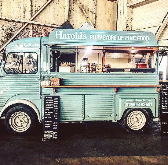 Harold's food van