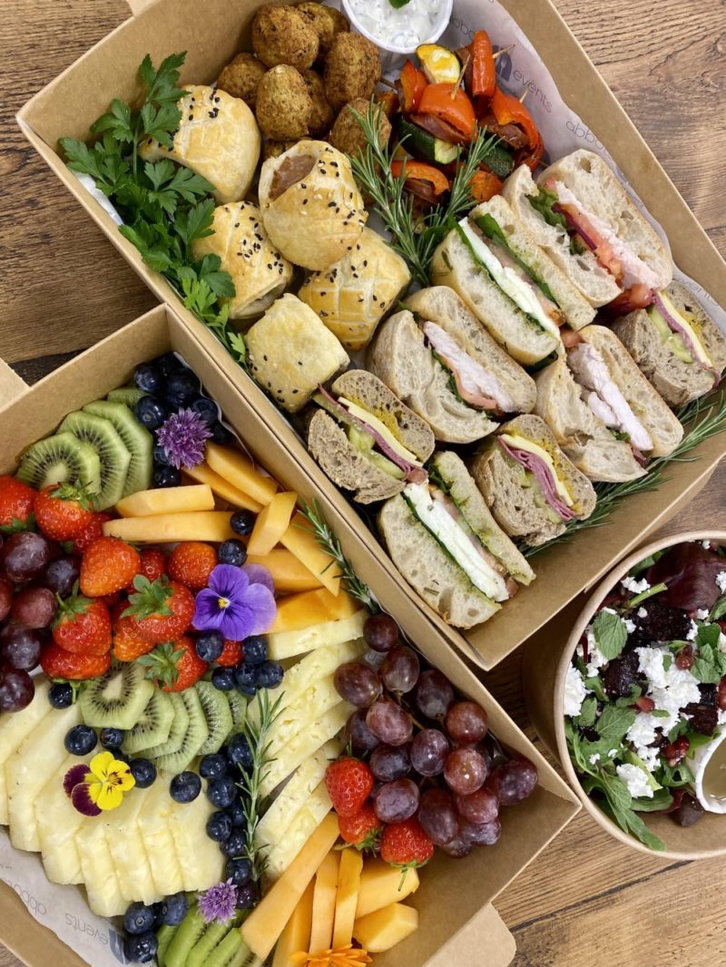 Delicious office lunch catering from Abbots Events